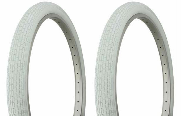 26-Inch Bicycle Tire with Brick Tread - Multiple Colors Available