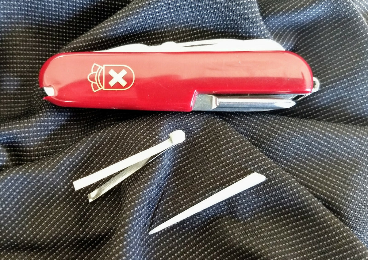 Camping Pocket Knife with 13 Tools - Multi-Tool for Outdoors & Hiking