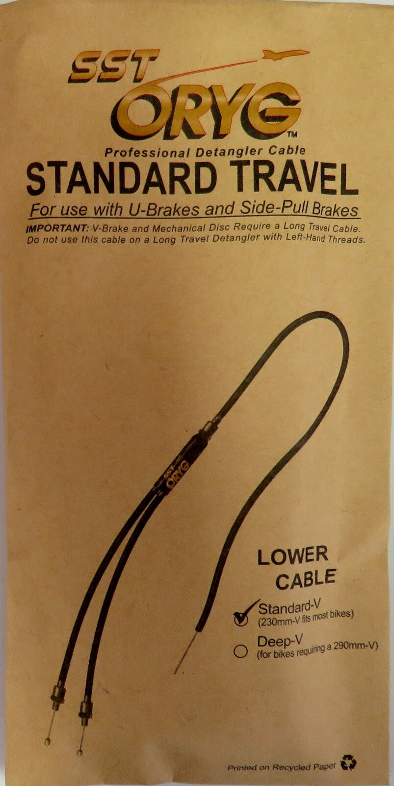 BMX Bike Brake Rotor Cables Set - Universal Detangler & Lower Variants