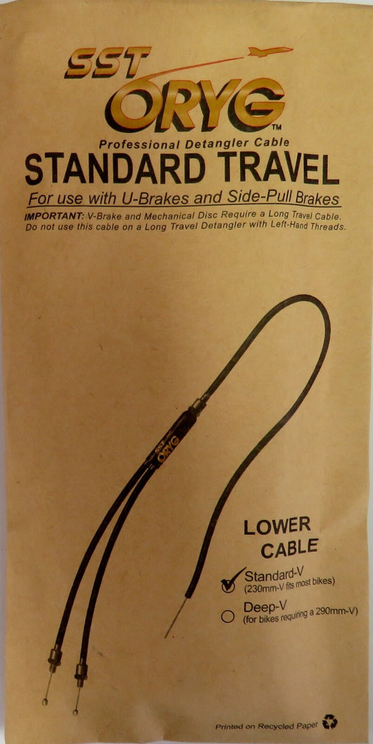 BMX Bike Brake Rotor Cables Set - Universal Detangler & Lower Variants