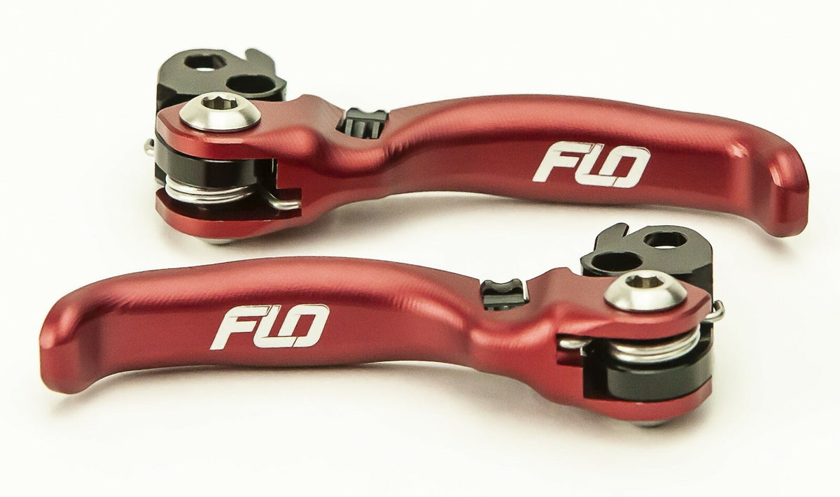Hydraulic Brake Lever Set for Shimano Deore XT M8000 M8100 - Red