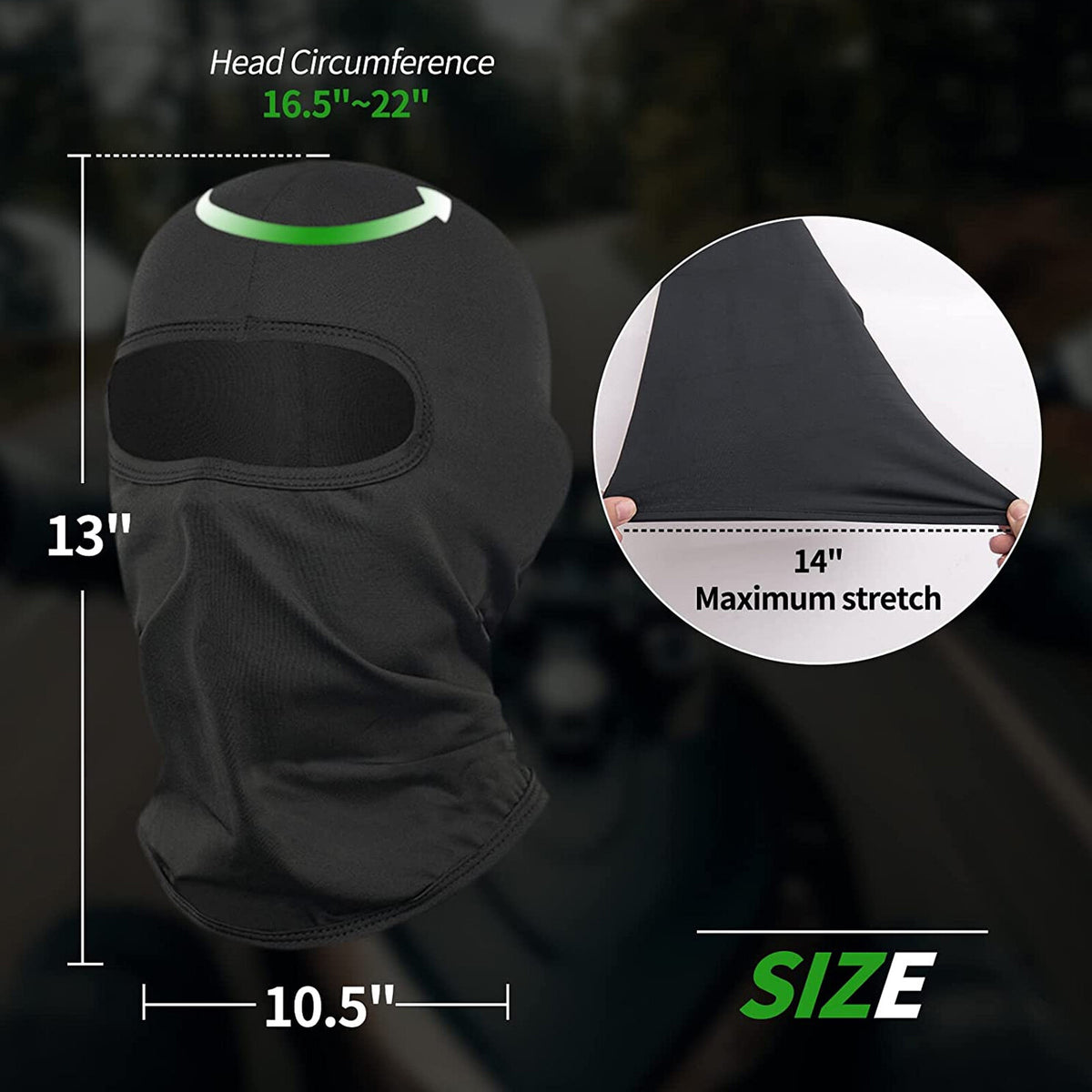 Balaclava Tactical Ski Mask UV Protection Face Cover for Men Women