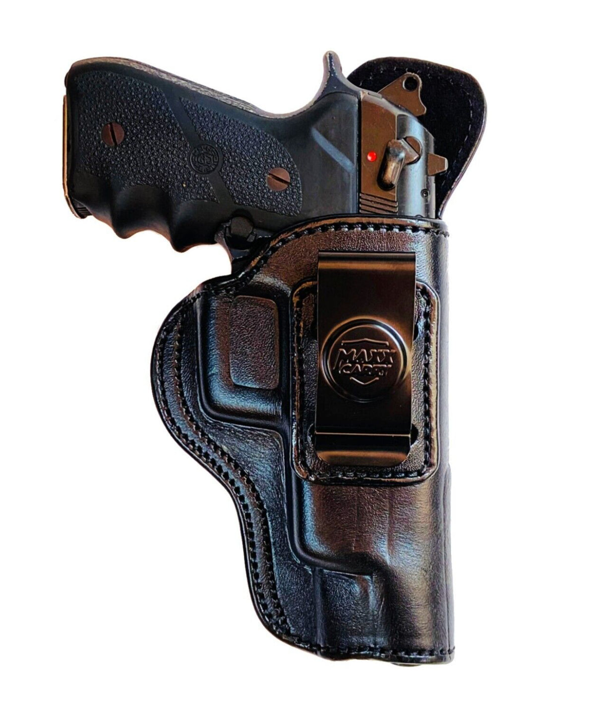 Leather IWB Gun Holster for Beretta 92FS, 92X, M9A3, M9A4 - Premium Concealed Carry