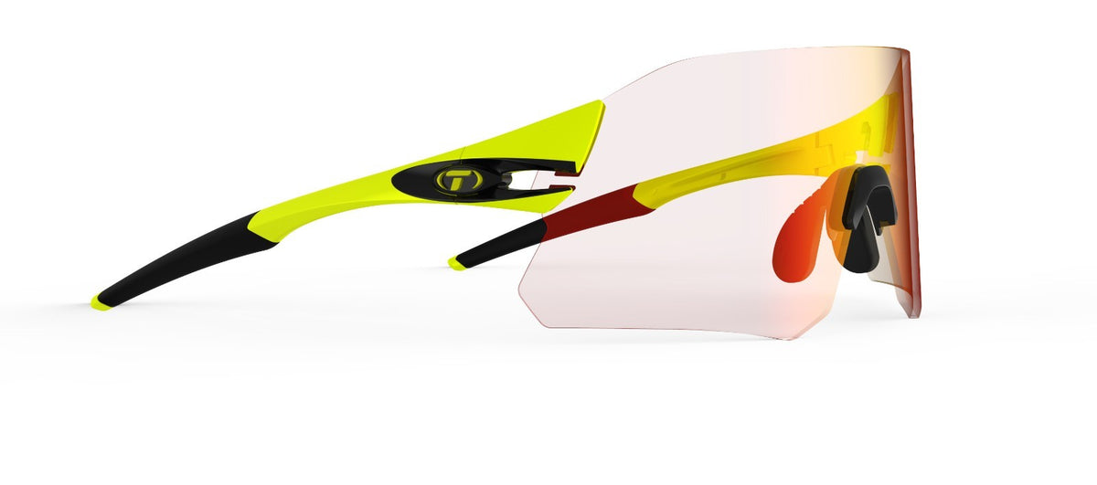 Cycling Sunglasses with Photochromic Red Mirror Lenses - Large Fit