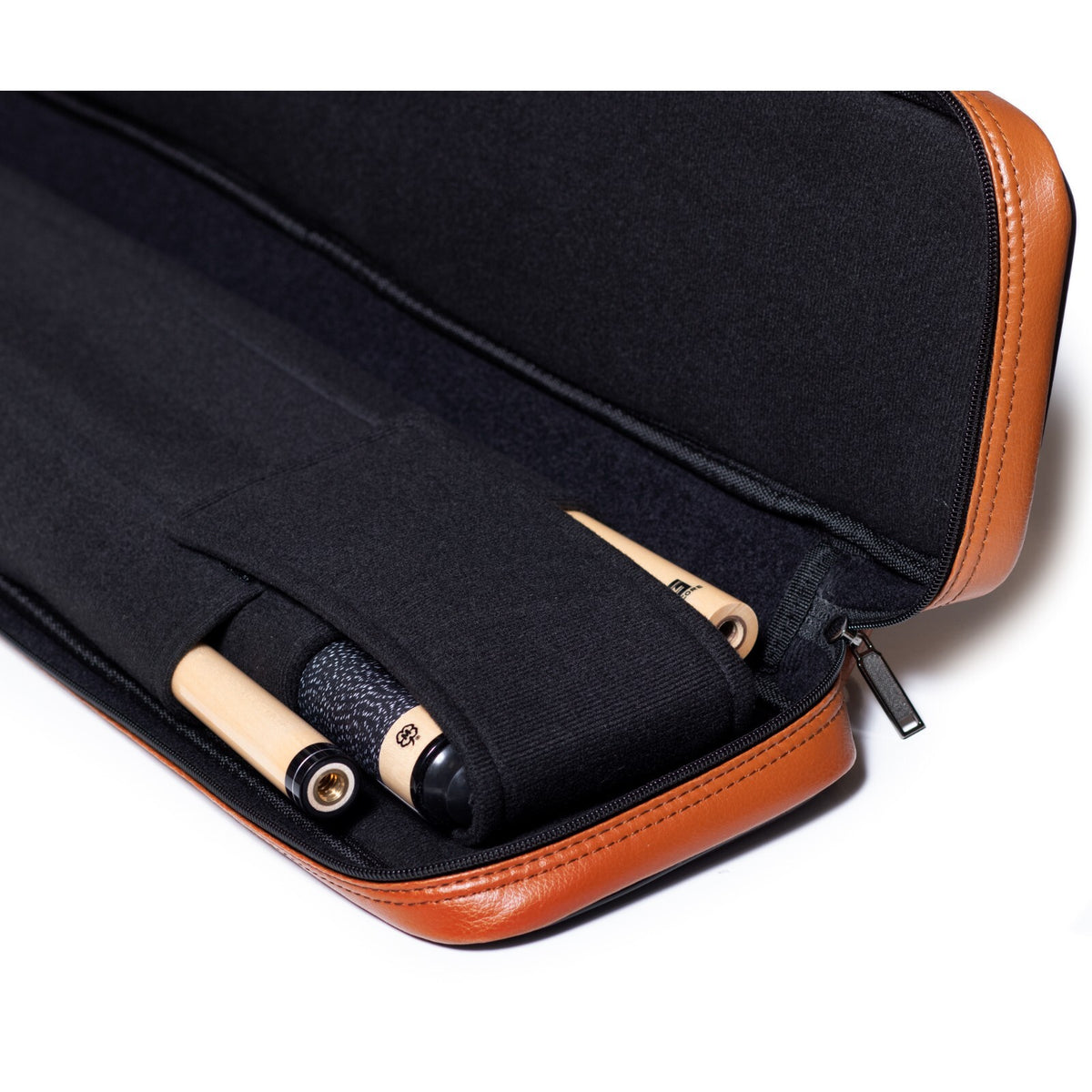 OKKO 2x4 Pool Cue Soft Case Brown/Dark Brown
