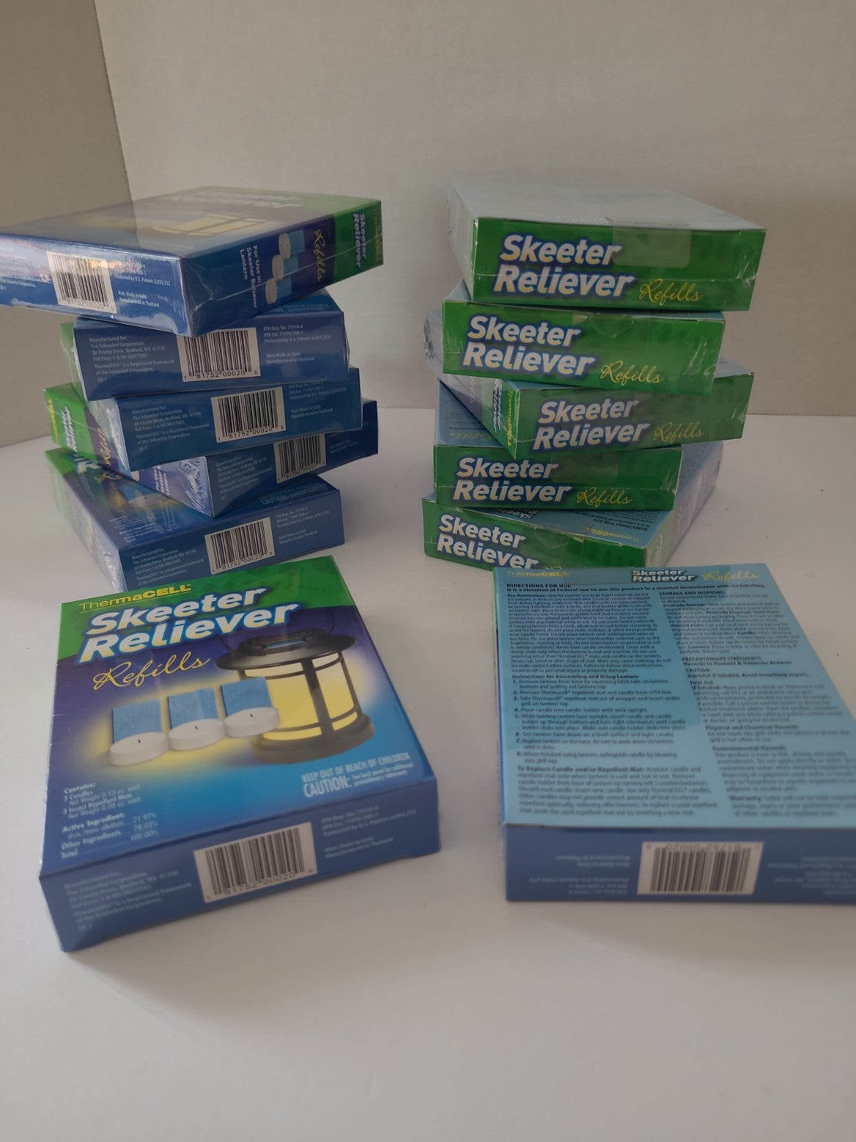 Thermacell Refill Mats and Candles Set - 36 Pack for Mosquito Repellent