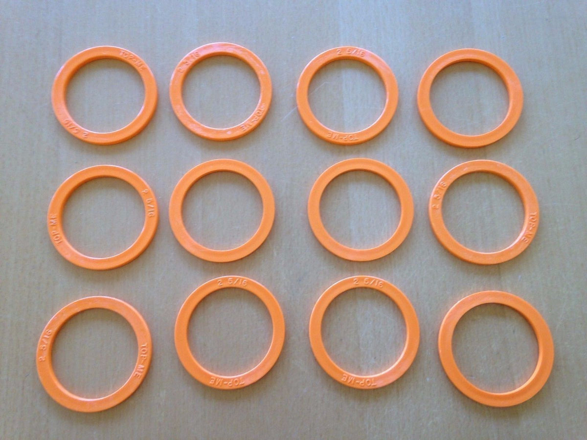 12 Pack Crab Pot & Trap Cull Rings - USA Made Size 2-5/16"