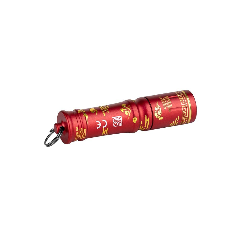 Waterproof LED Flashlight Keychain 90 Lumens for EDC, Compact & Durable