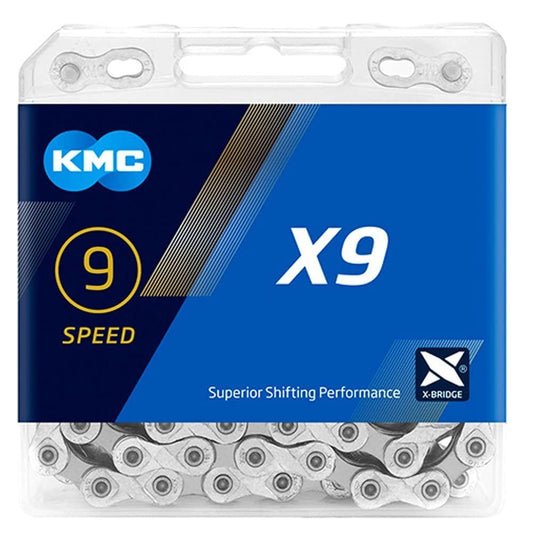 9-Speed Bicycle Chain 116 Links for MTB and Road Bikes - Universal Fit