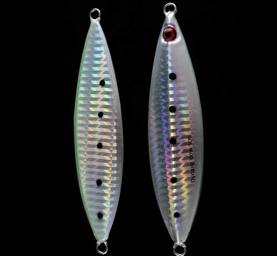 Heavy Duty Slow Pitch Jig with Double Assist Hooks - Deep Water Fishing Tackle