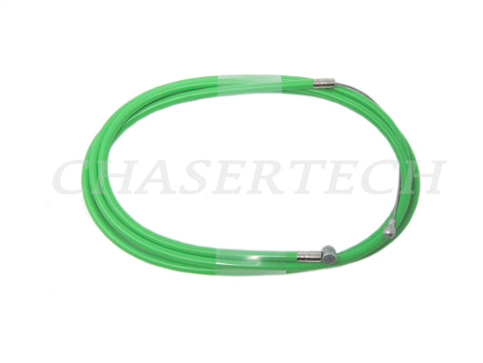 Universal Bicycle Brake Cable with Housing - Green, 65-Inch for MTB BMX Road Bikes