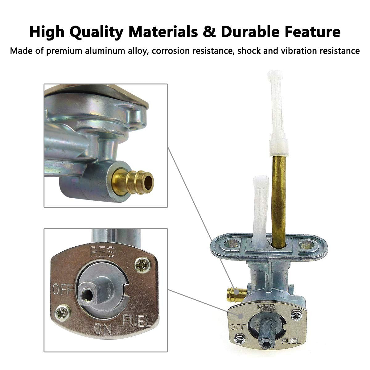 ATV Fuel Valve Petcock for Arctic Cat 250 300 400 454 500 Models 1998-2006