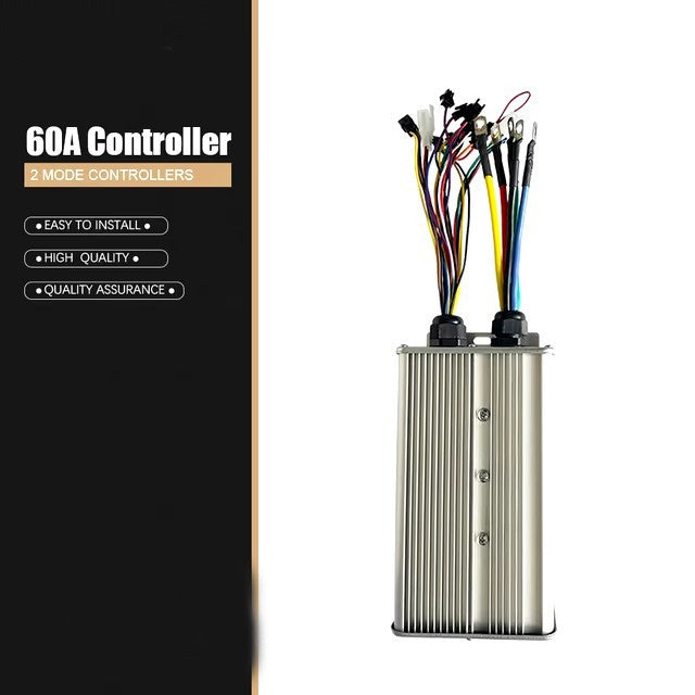 Electric Bike Controller 48V-72V 1000W-3000W Dual Mode Sine Wave LCD Display