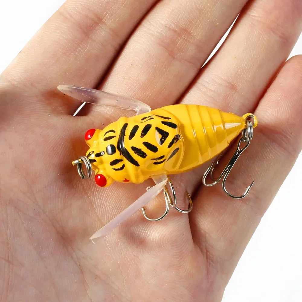 Holographic Cicada Fishing Lure 2024 Hard Bait for Freshwater & Saltwater