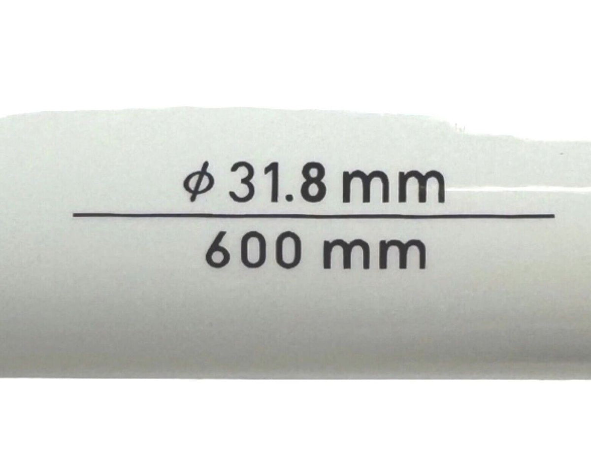 FSA XC 180 Flat MTB Handlebar 31.8mm x 600mm Aluminum White