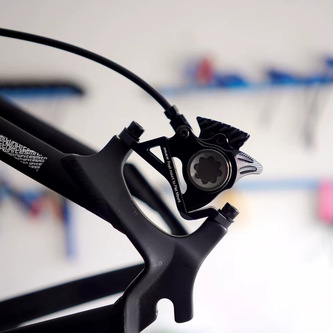 Post to Flat Mount Brake Adapter +20mm for Mountain and Road Bikes