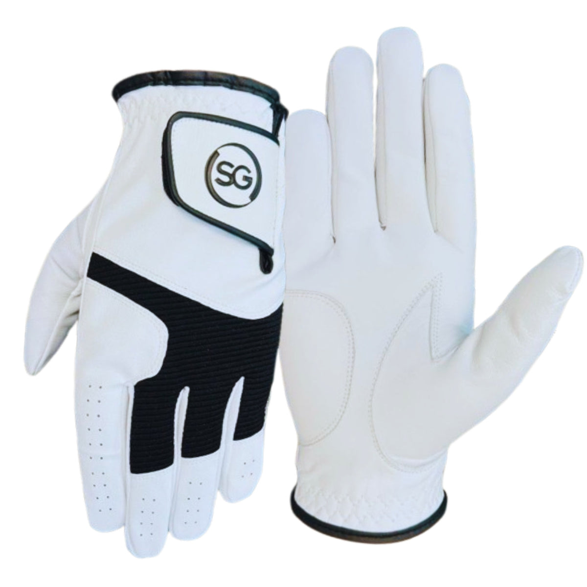 All Weather Golf Gloves Pack - Leather Palm & Breathable Fit