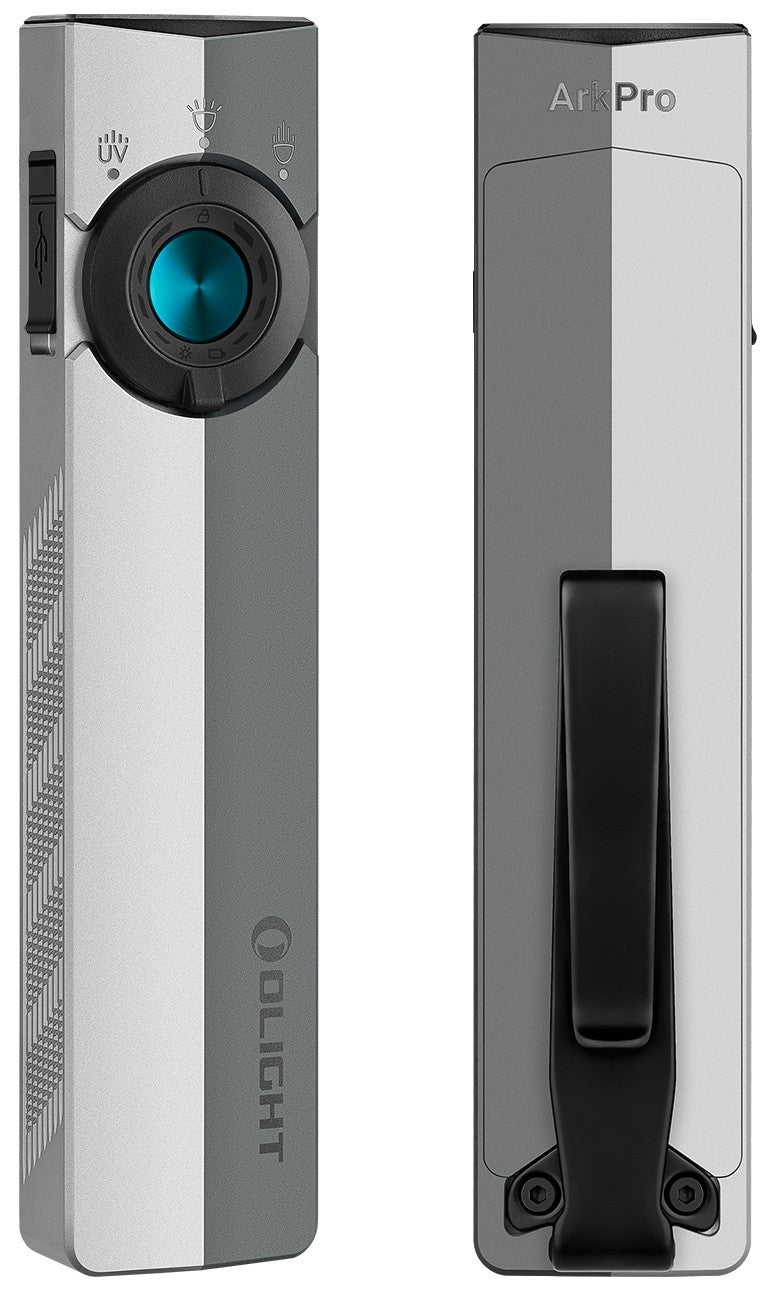 High-Powered LED Flashlight with UV and Green Laser - 1500 Lumens