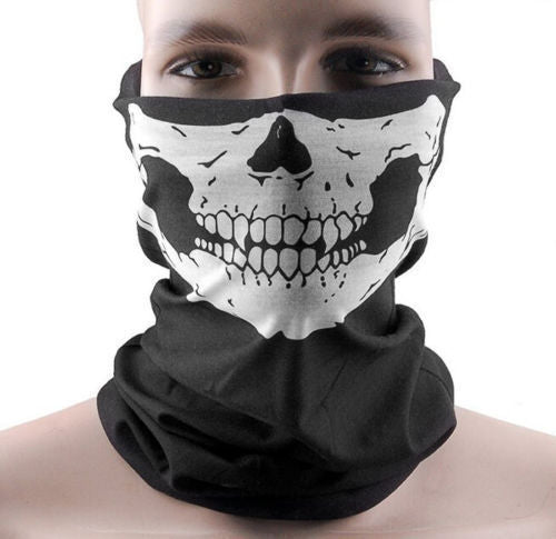 Unisex Skull Face Mask for Motorcycle Ski Snowboard Balaclava - Multiple Quantities