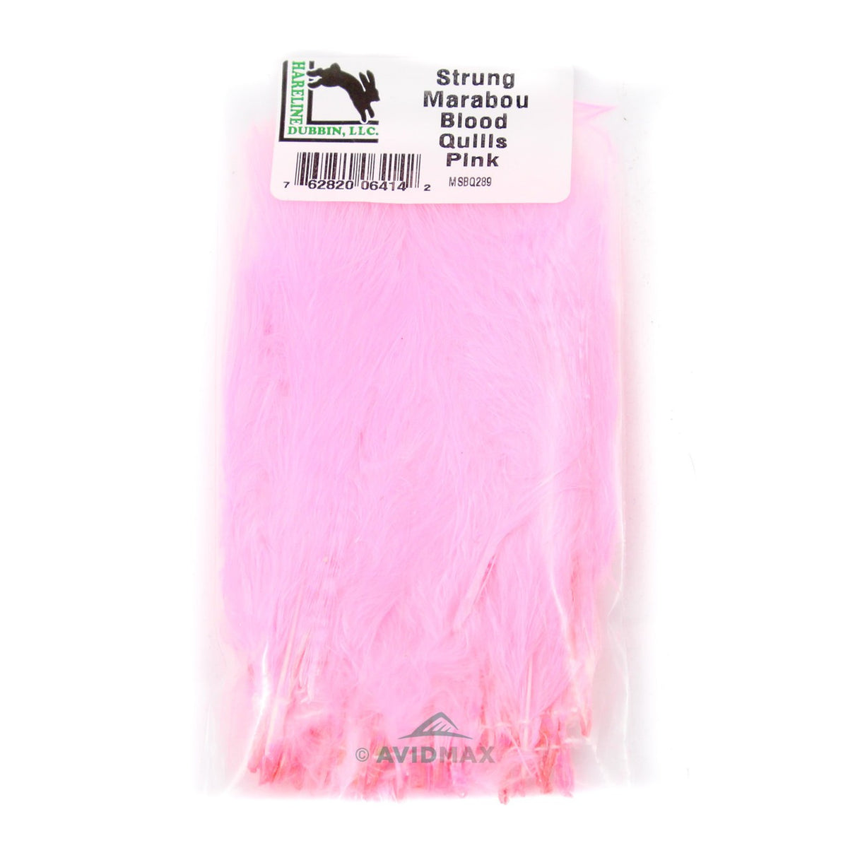 Marabou Strung Blood Quills for Fly Tying - Wide Color Range