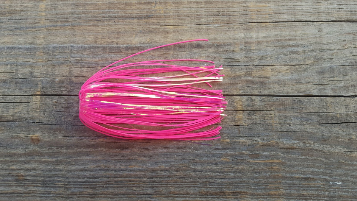 10 Pack Silicone Fishing Skirts 4 Inch for Jigs and Buzzbaits - Multiple Colors