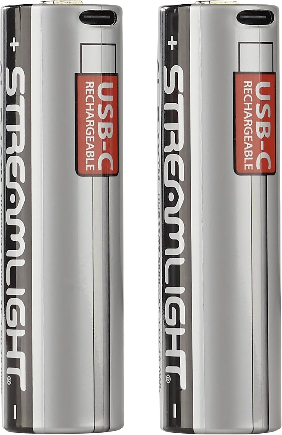 USB-C Rechargeable Battery Pack 2-Pack for Streamlight Flashlights