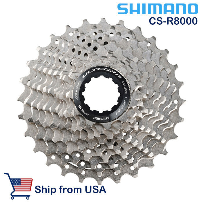 Shimano 11-Speed Bicycle Cassette 11-30T for Mountain & Road Bikes