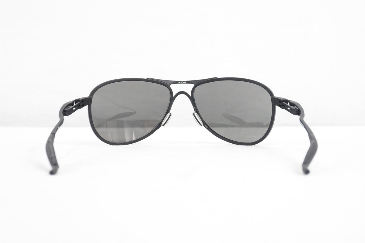Oakley SI Ballistic Crosshair VO Aviator Sunglasses in Matte Black and Grey