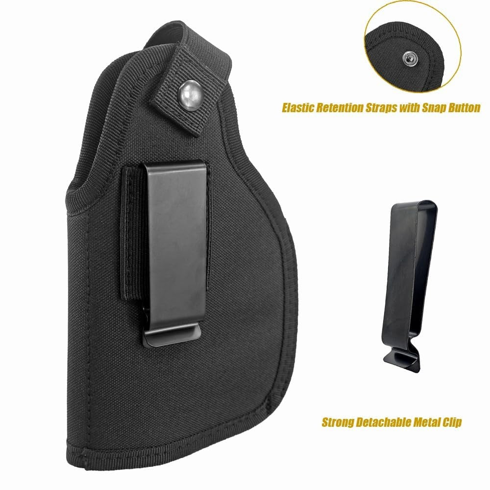 Concealed Carry IWB Holster for Handgun with Optic Laser Light Fit