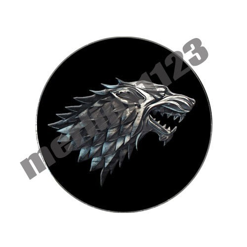 Game of Thrones Stark Golf Ball Marker & Black Gunmetal Divot Tool Set