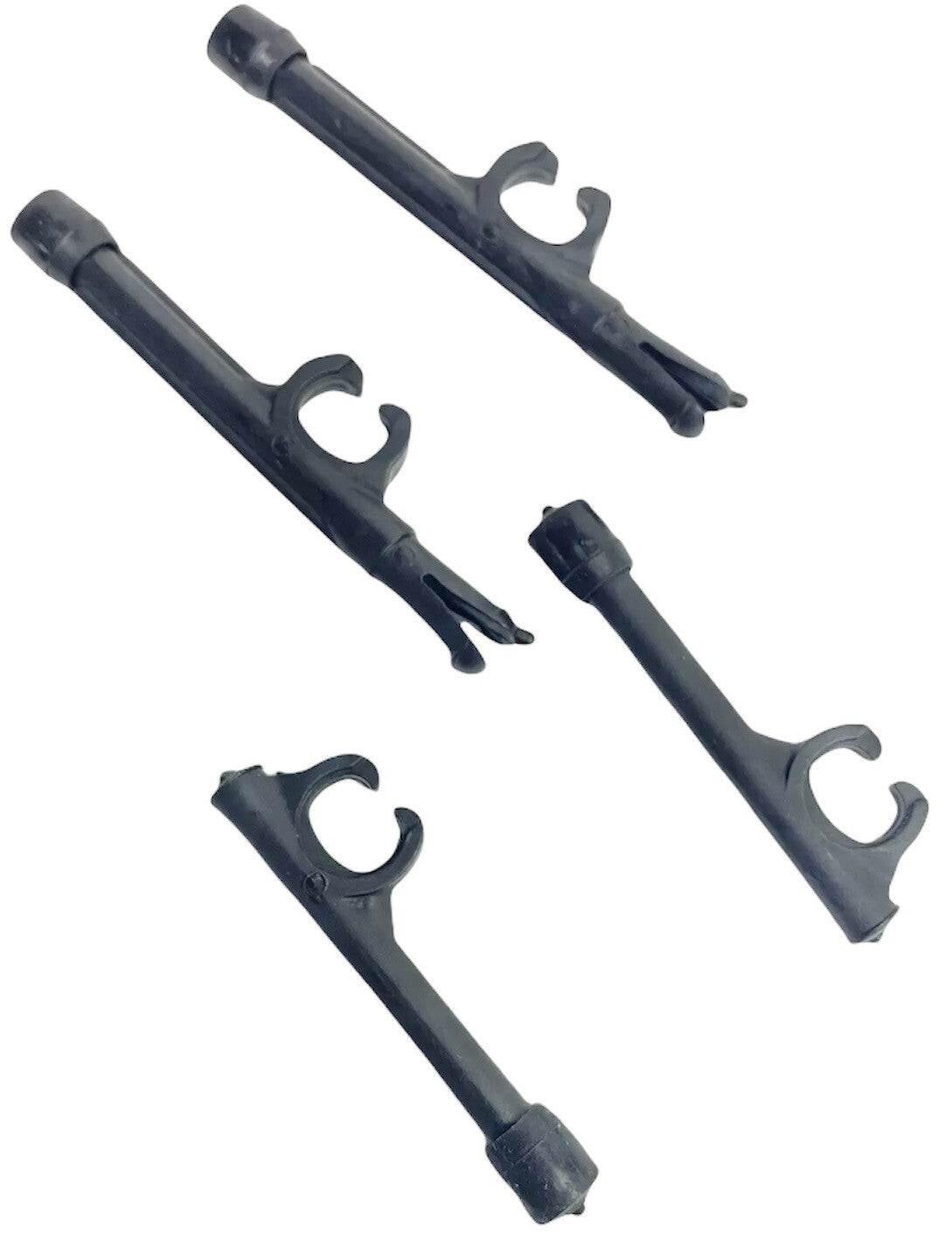 BK 4-Pack Guide Arms Post Clips for 3M Peltor Comtac ARC Rail Headset Adapter
