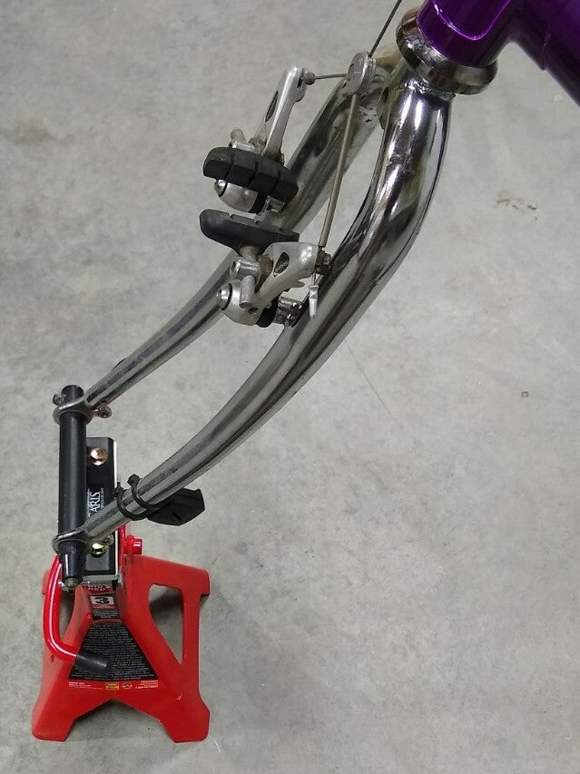 Bicycle Fork Mount Adapter for Indoor Trainer - Front Axle Support