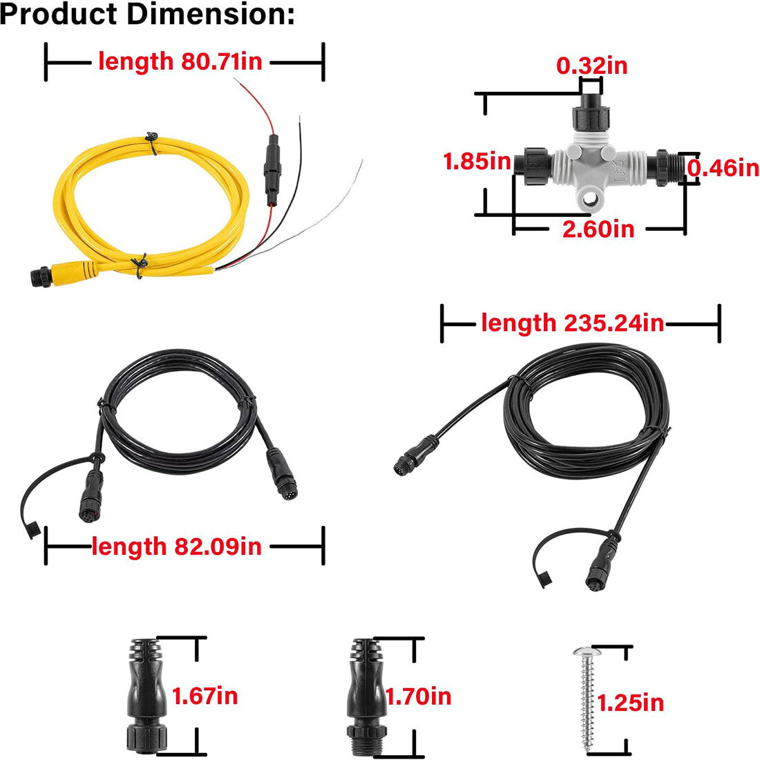 NMEA 2000 Marine Starter Kit for Garmin Devices - Boat Network Components