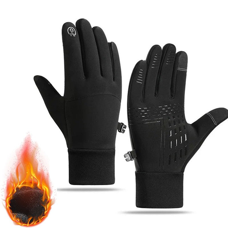 Winter Waterproof Cycling Gloves Touch Screen Bicycle Gloves Outdoor