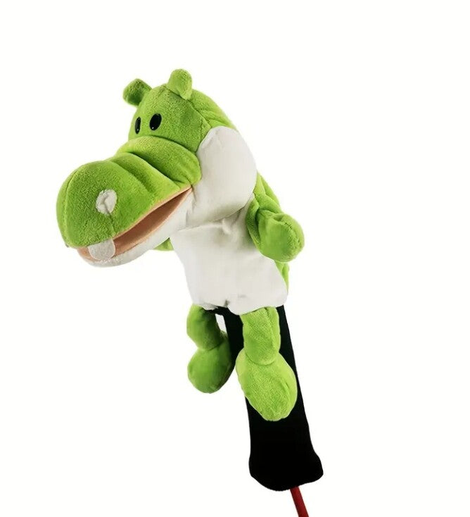 Golf Club Head Cover Soft Animal Plush Driver Sleeve - Multiple Models