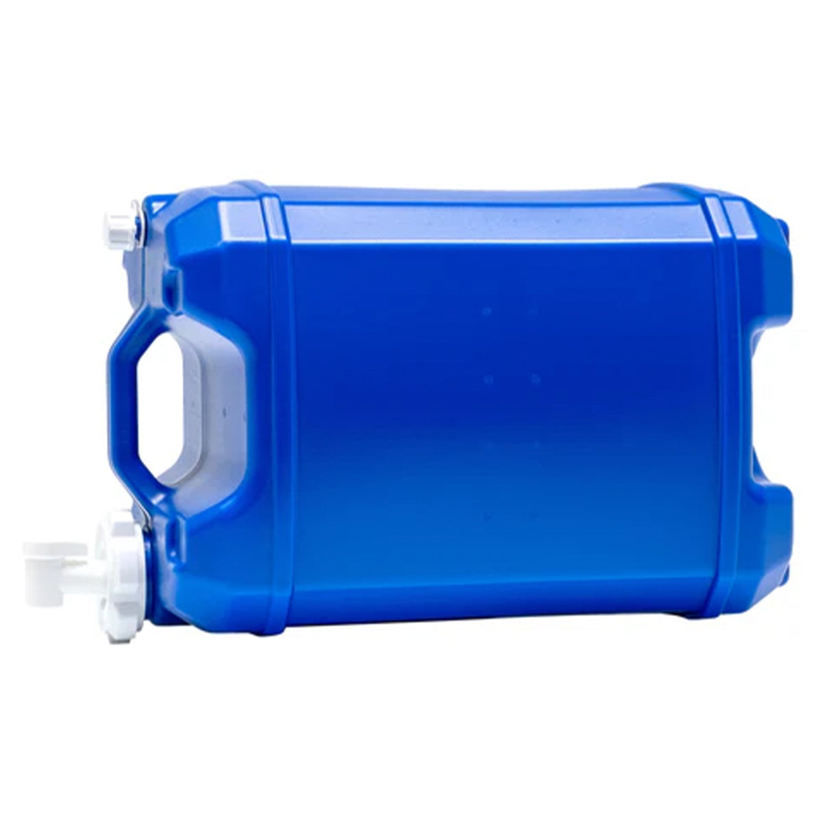 7-Gallon Stackable Water Storage Container with Spigot - Blue