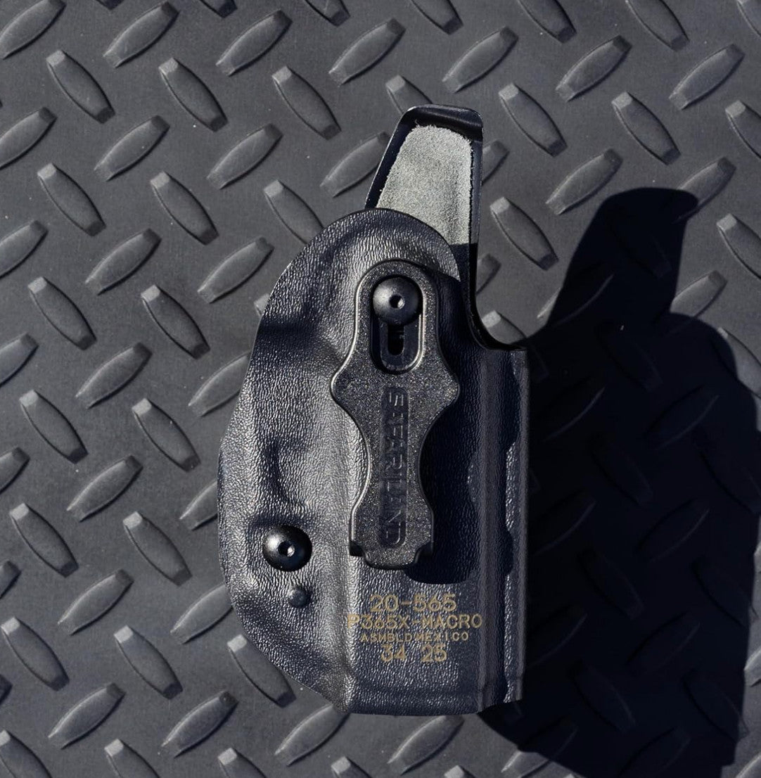 Black IWB Holster for Sig Sauer P365 X-Macro - Inside Waistband Concealed Carry