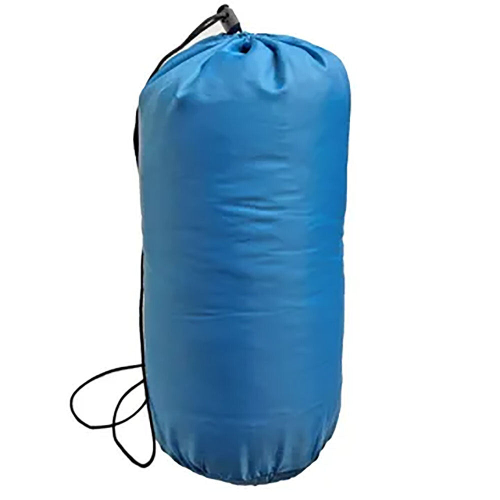 Deluxe Sleeping Bag for Camping and Sleepovers - Blue & Grey