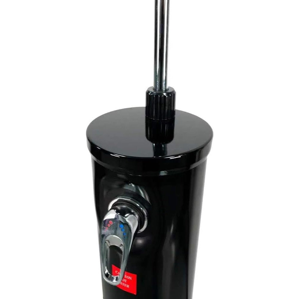 7FT Solar-Powered Outdoor Shower with Adjustable Head and Foot Tap