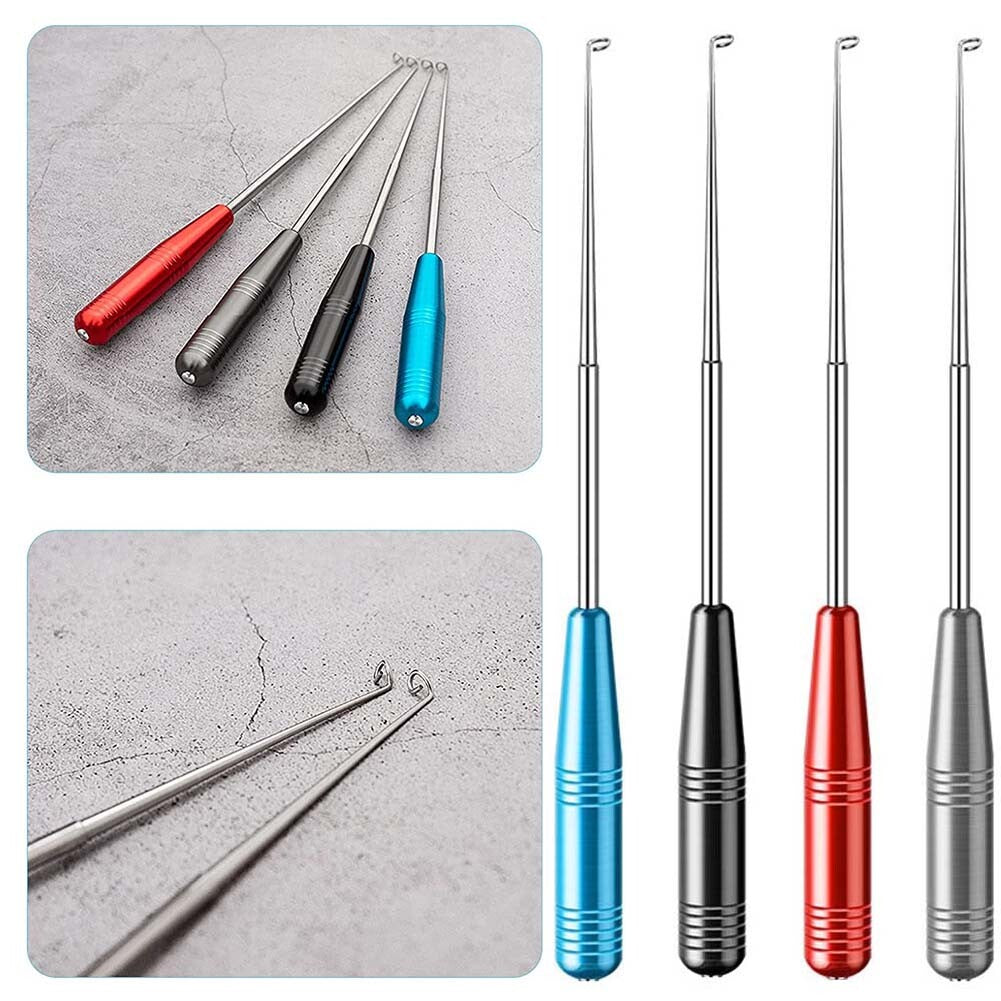 4-Pack Fish Hook Remover Tool Set for Tackle Removal and Fish Safety