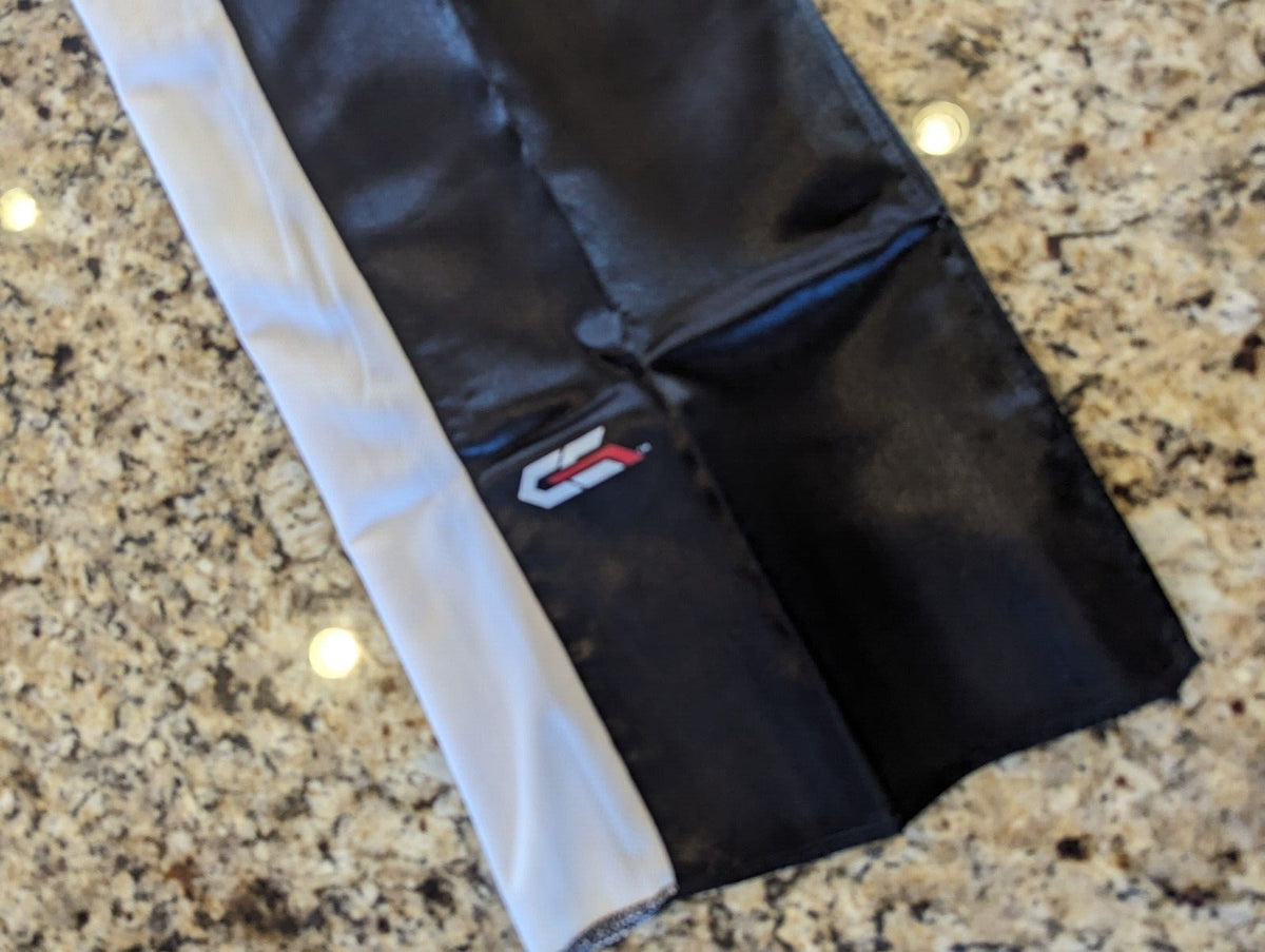 Martial Arts Karate Uniform Pants Youth Large Black White Unisex Lightweight