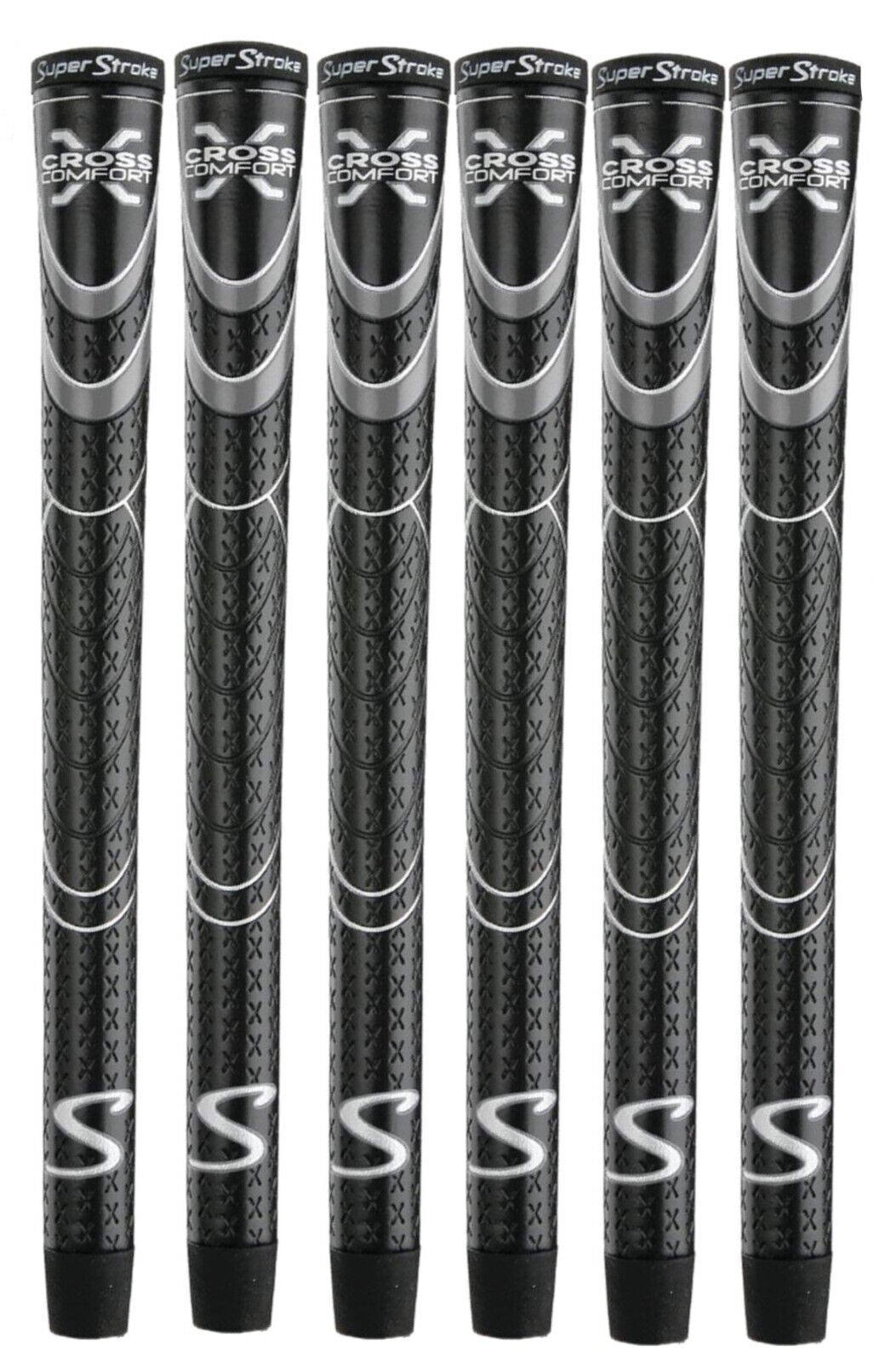 Golf Grip Set - Super Stroke Cross Comfort Undersize, Standard, Midsize & Jumbo