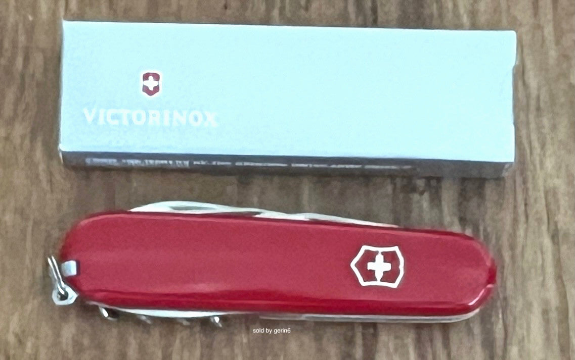 Victorinox Swiss Army Knife Spartan Red 13-Tool Multi-Tool, 91mm