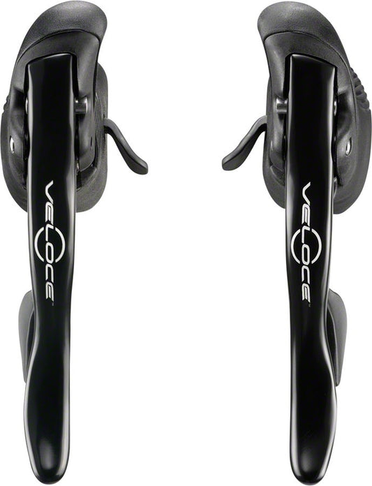 Campagnolo Veloce 10-Speed Ergopower Shifter Set, Black - Bicycle Gear