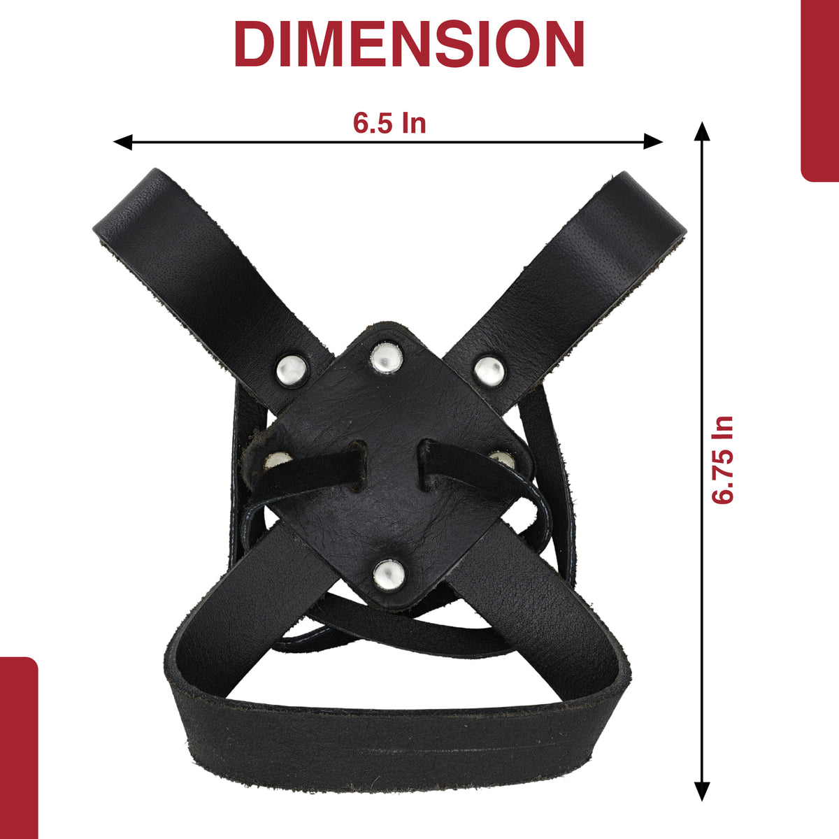 Ambidextrous Leather Sword & Axe Frog Holder for LARP & Medieval Cosplay