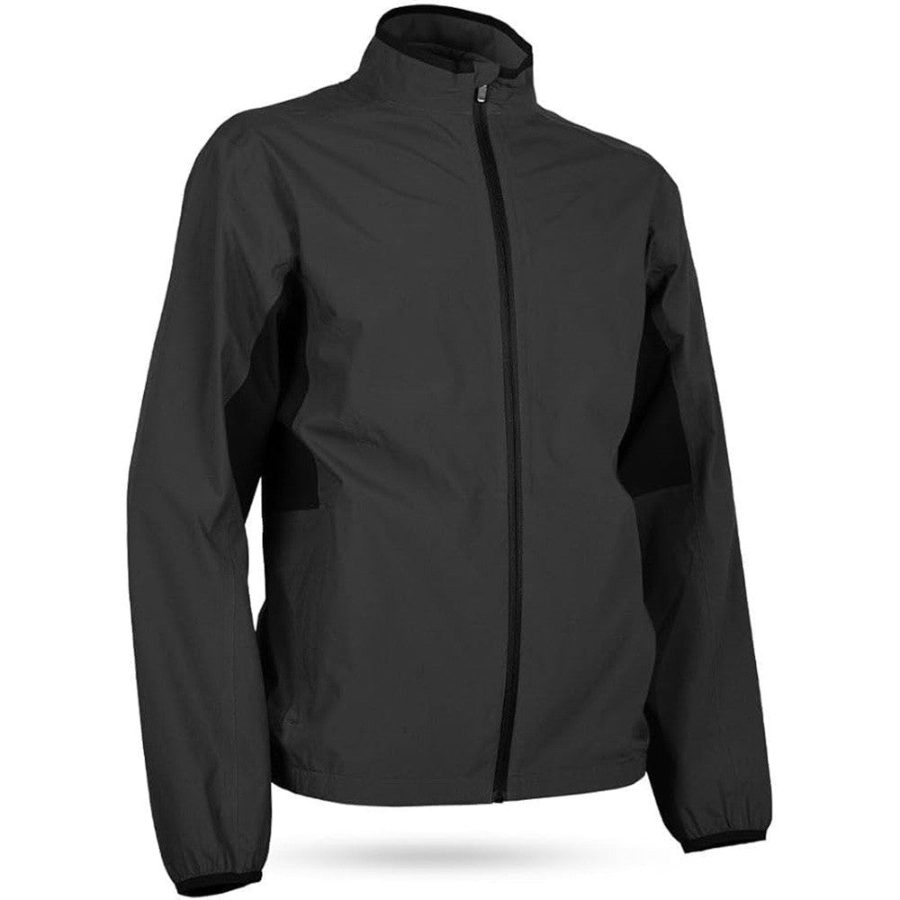 Men's Waterproof Golf Rain Jacket with Stretch & Storm Flaps - All Sizes & Colors