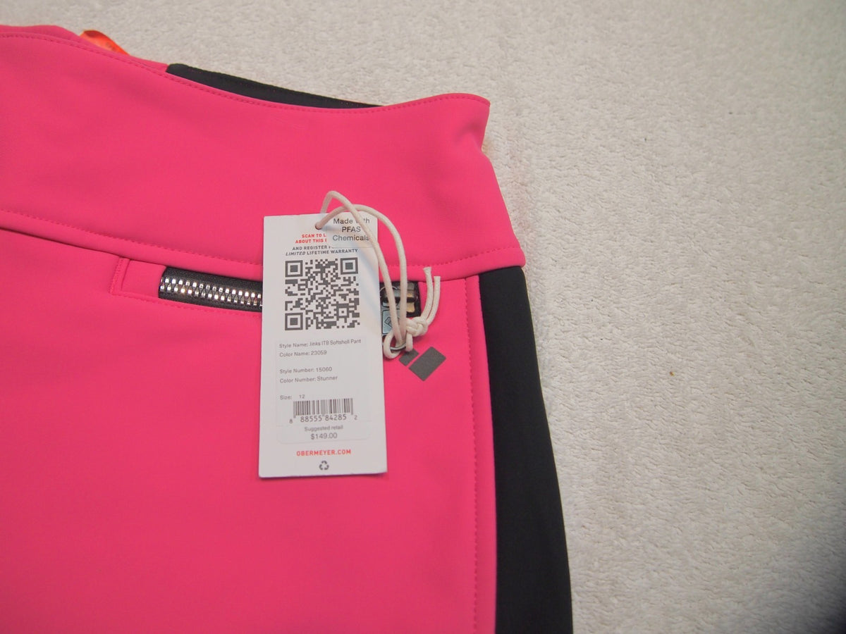 Women's Softshell Ski Pants with Waterproof Breathable Technology - Size 12