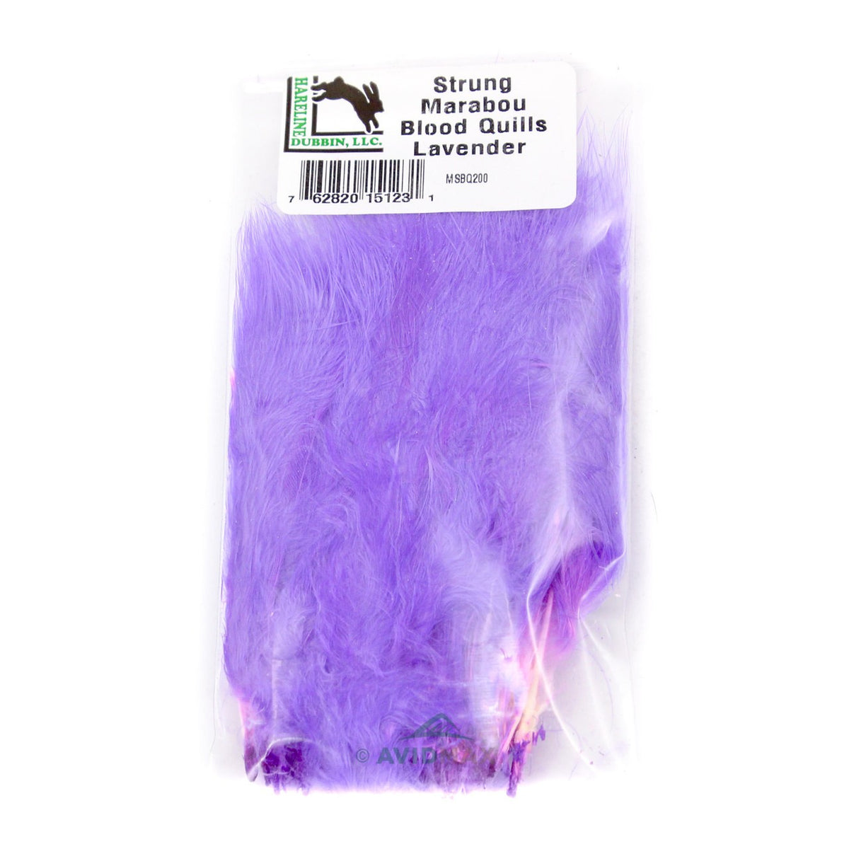 Marabou Strung Blood Quills for Fly Tying - Wide Color Range