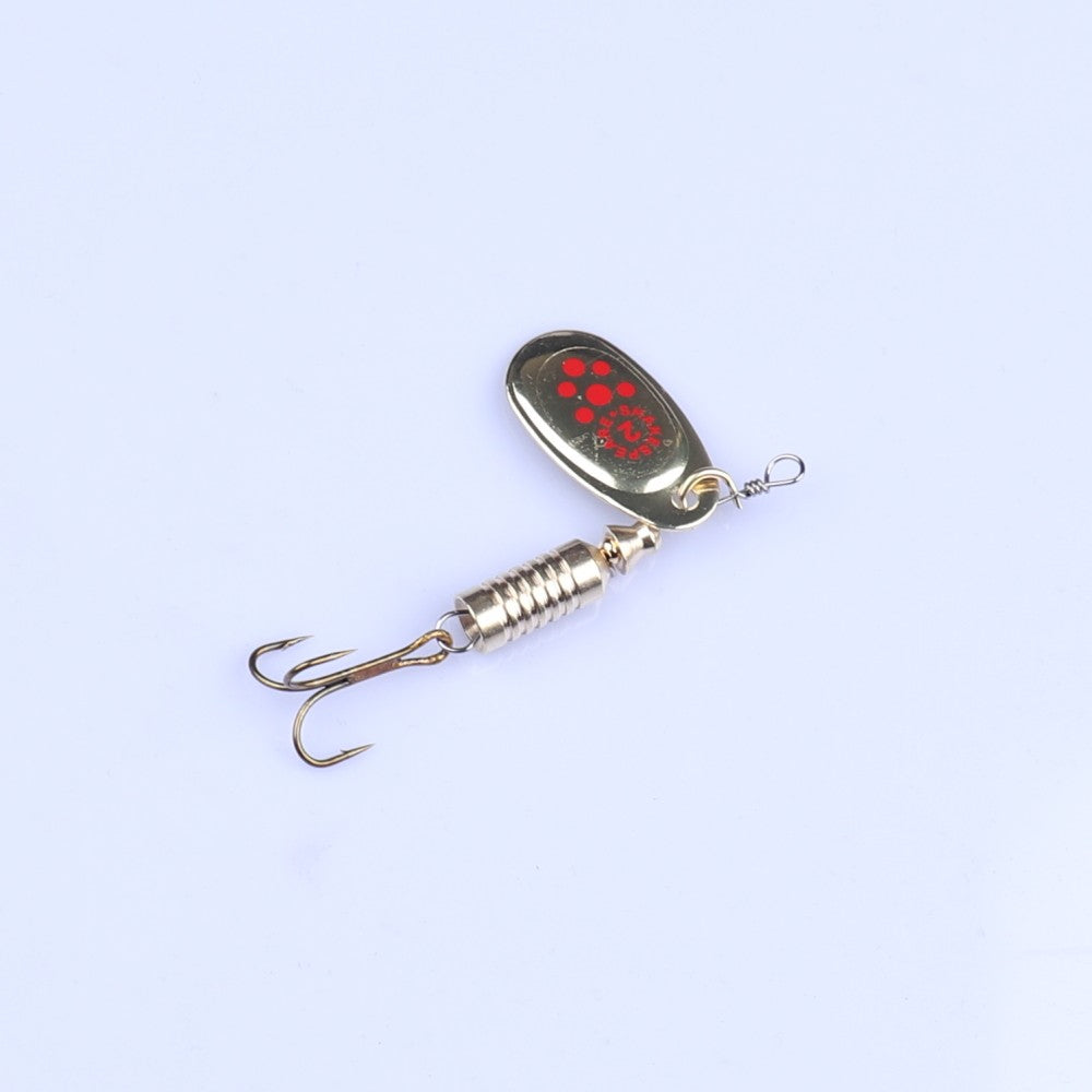 10pcs Fishing Spinner Baits Hard Metal Lures 6.5cm 7g Artificial Tackle