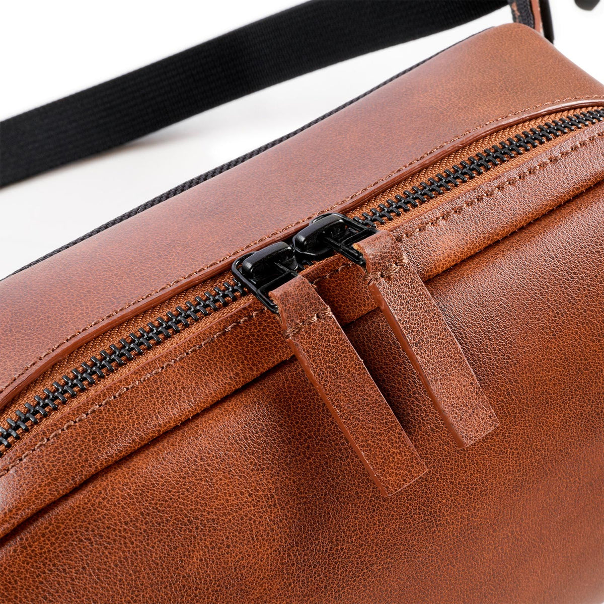 Upscale Leather Hip Pack - Brown